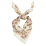 Foulard carré 60×60 bandana en coton imprimé - Bonheur du Jour Paris Bonheur du Jour Paris Hersée Paris 9