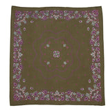 Foulard carré 100×100 grand format en coton imprimé - Bonheur du Jour Paris Bonheur du Jour Paris Hersée Paris 9