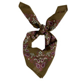 Foulard carré 100×100 grand format en coton imprimé - Bonheur du Jour Paris Bonheur du Jour Paris Hersée Paris 9