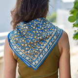 Foulard carré 60×60 bandana en coton imprimé - Bonheur du Jour Paris Bonheur du Jour Paris Hersée Paris 9