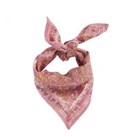 Foulard carré 60×60 bandana en coton imprimé - Bonheur du Jour Paris Bonheur du Jour Paris Hersée Paris 9