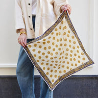 Foulard carré 60×60 bandana en coton imprimé - Bonheur du Jour Paris Bonheur du Jour Paris Hersée Paris 9