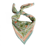 Foulard carré 60×60 bandana en coton imprimé - Bonheur du Jour Paris Bonheur du Jour Paris Hersée Paris 9