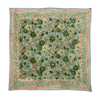 Foulard carré 60×60 bandana en coton imprimé - Bonheur du Jour Paris Bonheur du Jour Paris Hersée Paris 9