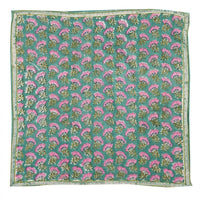 Foulard carré 60×60 bandana en coton imprimé - Bonheur du Jour Paris Bonheur du Jour Paris Hersée Paris 9