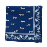 Foulard carré 60×60 bandana en coton imprimé - Bonheur du Jour Paris Bonheur du Jour Paris Hersée Paris 9