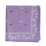 Foulard carré 60×60 bandana en coton imprimé - Bonheur du Jour Paris Bonheur du Jour Paris Hersée Paris 9