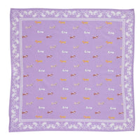 Foulard carré 60×60 bandana en coton imprimé - Bonheur du Jour Paris Bonheur du Jour Paris Hersée Paris 9