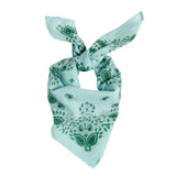 Foulard carré 60×60 bandana en coton imprimé - Bonheur du Jour Paris Bonheur du Jour Paris Hersée Paris 9
