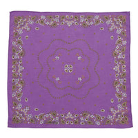 Foulard carré 60×60 bandana en coton imprimé - Bonheur du Jour Paris Bonheur du Jour Paris Hersée Paris 9