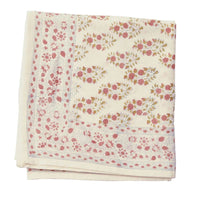 Foulard Indien fleurs indiennes Primerose rosée coton - Bonheur du Jour Paris Bonheur du Jour Paris Hersée Paris 9