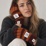 Gants rayés en fibres recyclées - Verb To Do Verb To Do Hersée Paris 9