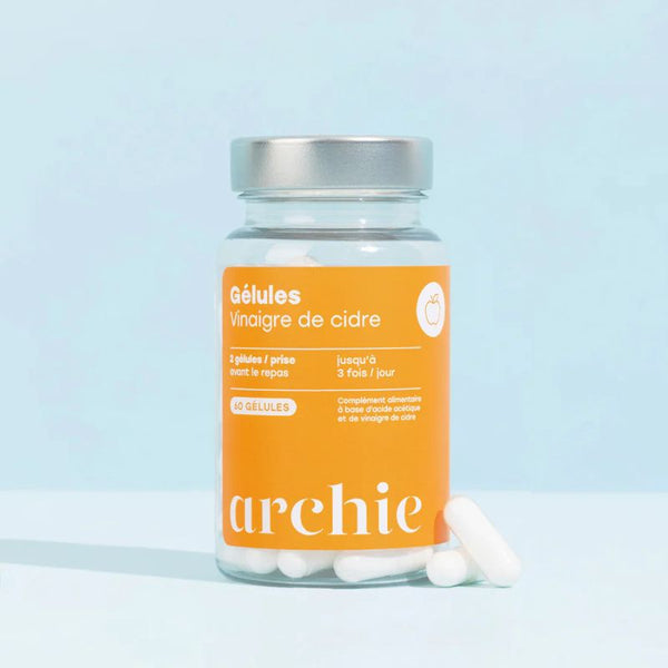 Gélules Vinaigre de Cidre concentré - Programme 1 mois - Archie Archie Hersée Paris 9