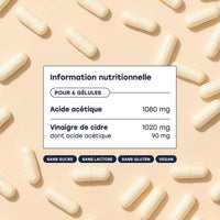 Gélules Vinaigre de Cidre concentré - Programme 1 mois - Archie Archie Hersée Paris 9