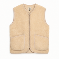 Gilet sans manches Pepitco en laine bouclée - Coldbreaker Coldbreaker & Sheep by the Sea Hersée Paris 9