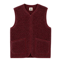 Gilet en laine bouclée Pepitco - veste sans manches unisexe - Coldbreaker Coldbreaker Hersée Paris 9