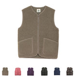 Gilet en laine bouclée Pepitco - veste sans manches unisexe - Coldbreaker Coldbreaker Hersée Paris 9