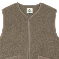 Gilet en laine bouclée Pepitco - veste sans manches unisexe - Coldbreaker Coldbreaker Hersée Paris 9