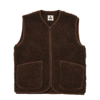 Gilet en laine bouclée Pepitco - veste sans manches unisexe - Coldbreaker Coldbreaker Hersée Paris 9