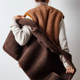 Gilet en laine bouclée Pepitco - veste sans manches unisexe - Coldbreaker Coldbreaker Hersée Paris 9