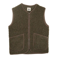 Gilet en laine bouclée Pepitco - veste sans manches unisexe - Coldbreaker Coldbreaker Hersée Paris 9