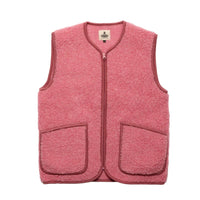 Gilet en laine bouclée Pepitco - veste sans manches unisexe - Coldbreaker Coldbreaker Hersée Paris 9