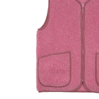 Gilet en laine bouclée Pepitco - veste sans manches unisexe - Coldbreaker Coldbreaker Hersée Paris 9