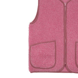 Gilet en laine bouclée Pepitco - veste sans manches unisexe - Coldbreaker Coldbreaker Hersée Paris 9