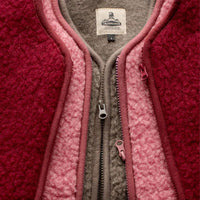 Gilet en laine bouclée Pepitco - veste sans manches unisexe - Coldbreaker Coldbreaker Hersée Paris 9