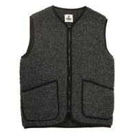 Gilet en laine bouclée Pepitco - veste sans manches unisexe - Coldbreaker Coldbreaker Hersée Paris 9