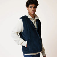 Gilet Esterel sans manches réversible velours côtelé sherpa - Faguo Faguo Hersée Paris 9