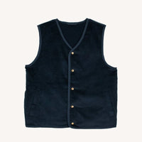 Gilet Esterel sans manches réversible velours côtelé sherpa - Faguo Faguo Hersée Paris 9