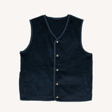 Gilet Esterel sans manches réversible velours côtelé sherpa - Faguo Faguo Hersée Paris 9