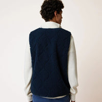 Gilet Esterel sans manches réversible velours côtelé sherpa - Faguo Faguo Hersée Paris 9