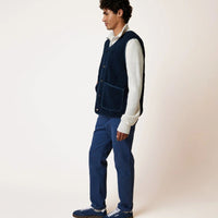 Gilet Esterel sans manches réversible velours côtelé sherpa - Faguo Faguo Hersée Paris 9