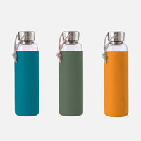 Gourde en verre 600ml avec protection silicone - Black & Blum Black & Blum Hersée Paris 9