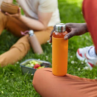 Gourde en verre 600ml avec protection silicone - Black & Blum Black & Blum Hersée Paris 9