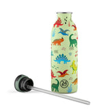 Gourde Enfant Inox Kids Bottle 500 ml avec Bouchon Paille - 24Bottles 24 Bottles Hersée Paris 9