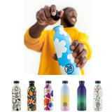 Gourde Inox Urban Bottle 500ml motifs - 24Bottles 24 Bottles Hersée Paris 9