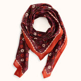 Grand foulard Dupatta 100 x 100 cm en voile de coton - Apaches Collections Apaches Collections Hersée Paris 9