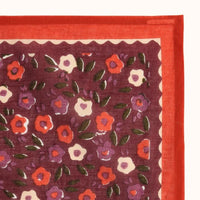 Grand foulard Dupatta 100 x 100 cm en voile de coton - Apaches Collections Apaches Collections Hersée Paris 9