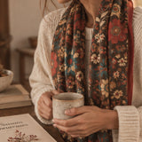 Grand foulard Fiza en laine - Apaches Collections Apaches Collections Hersée Paris 9