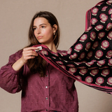 Grand foulard Latika - Apaches Collections Apaches Collections Hersée Paris 9
