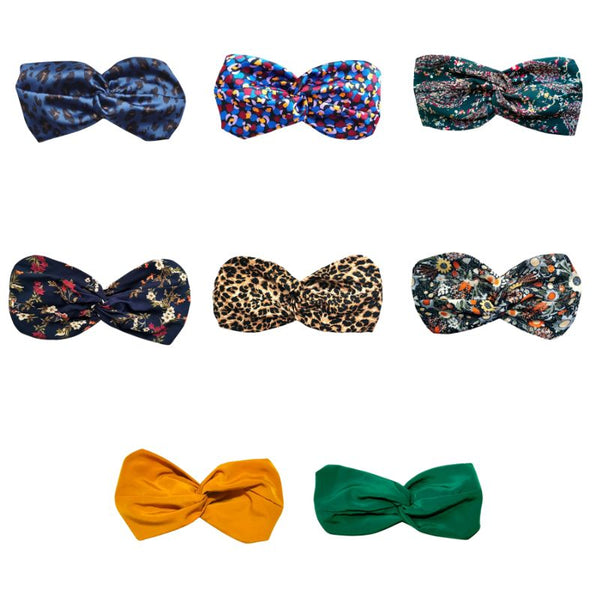 Headband drapé upcyclé éthique made in Paris - Laure Derrey Laure Derrey Hersée Paris 9