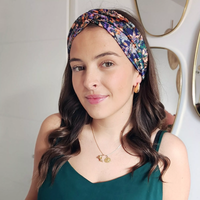 Headband drapé upcyclé éthique made in Paris - Laure Derrey Laure Derrey Hersée Paris 9