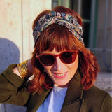 Headband drapé upcyclé éthique made in Paris - Laure Derrey Laure Derrey Hersée Paris 9