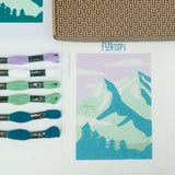 Kit canevas à broder facile - Fukuri Fukuri Hersée Paris 9