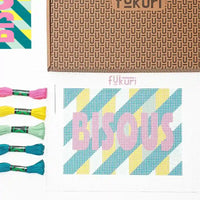 Kit canevas à broder facile - Fukuri Fukuri Hersée Paris 9