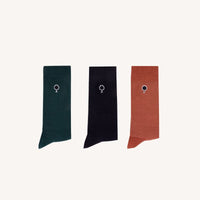 Lot de 3 chaussettes coton recyclé mi-hautes - Faguo Faguo Hersée Paris 9