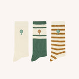 Lot de 3 Chaussettes sport coton recyclé mi-hautes - Faguo Faguo Hersée Paris 9